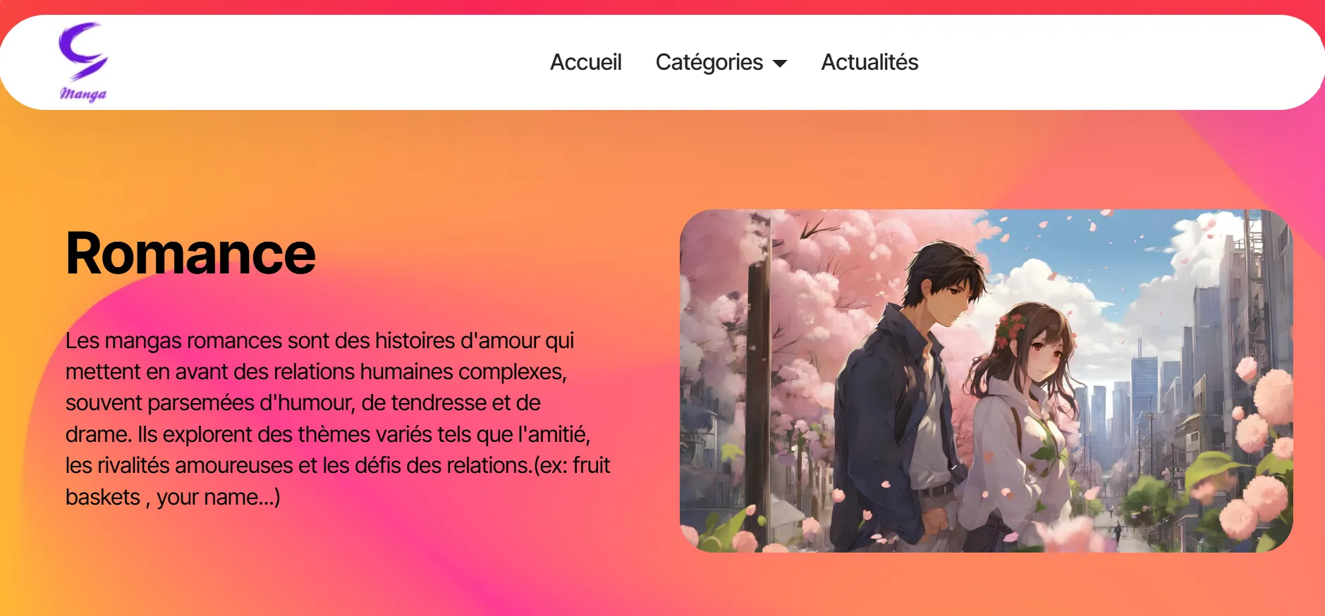 Manga avenue  romance - Stagiaire OUIPC